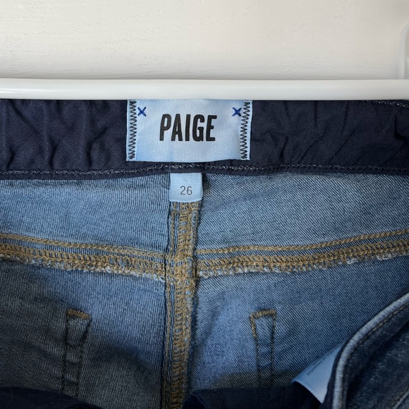 PAIGE Hoxton Ankle High-Rise Skinny Jeans in Putney - Picture 7 of 9